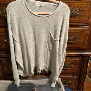 Sweater in light grey